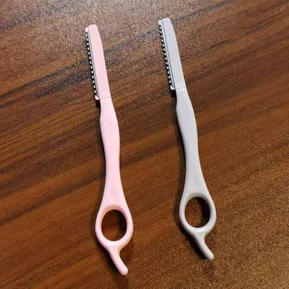 Stainless Steel Hair Cutting Tool for Salon & Home, Premium Hair Thinning Texturizing Faether Razor
