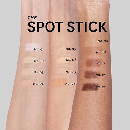 Jillian Dempsey Spot Stick Concealer | Easy Blending Matte Concealer for Blemishes & Uneven Skin Tones | Shade No. 09: Medium with Olive Undertones