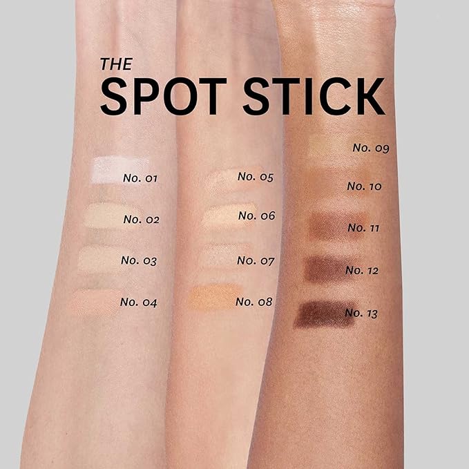 Jillian Dempsey Spot Stick Concealer | Easy Blending Matte Concealer for Blemishes & Uneven Skin Tones | Shade No. 10: Medium-Deep with Warm Undertones