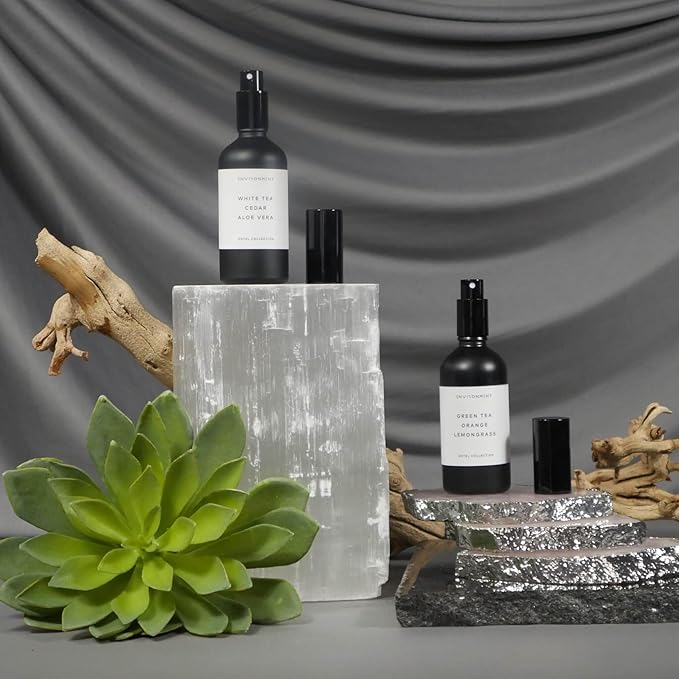 ENVIRONMENT Inspired by 5-Star Resort WSTN Room Spray, 100ml Air Freshener (White Tea | Cedar | Aloe Vera) Home Fragrance Accessories, Room Perfume, Room Deodorizer, Vegan & Cruelty-Free