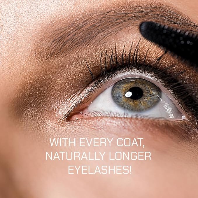 RADIANT PROFESSIONAL Lengthening Volumizing Mascara – Smudge Proof Mascara for Volume and Length – Long-Lasting, Dramatic False Lash Effect – 8ml (03 DAMSON)