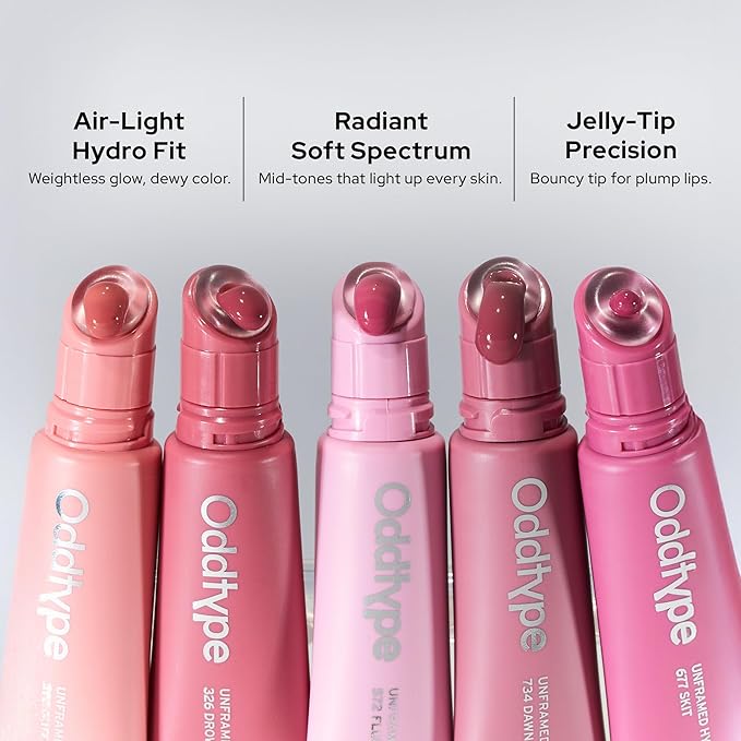 Unframed Hydro Blow Tint – 677 Skit | Hydrating Gloss Lip Tint | 0.3 fl oz / 9 g | Korean Beauty
