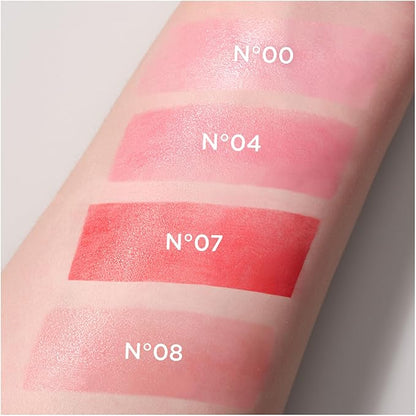 ARTDECO Color Booster Lip Balm in rose - nourishing lip balm with color-adapting pigments - lip plumper with spearmint flavor - prevents dryness & chapping - lip care with kernel oil - 0.1 Oz