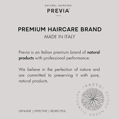 PREVIA Hair Regrowth Treatment | Formulated with Skullcap Extract, Soy & Wheat Germ | Clinically Proven Formula for Thicker & Stronger Hair | 3.38 Oz