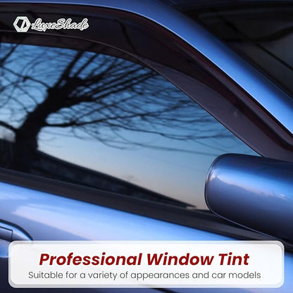 Car Window Tint, 2 PLY 20% VLT Premium Carbon HD Window Roll for Car, Home 24" in x 100'Ft Automotive Car Tint Privacy Film with Strength Adhesive, Blocks UV/IR Rays, Reduce Heat & Glare