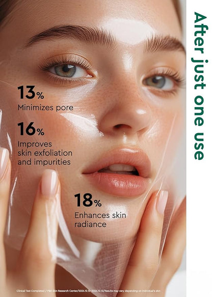 Bewants Seaweed PDRN Peel-Off Wrapping Jelly Mask 3.38 fl oz with Spatula | Facial Mask with AHA BHA & Niacinamide | Pore Minimizing | Smoother Skin Texture | 1 Pack
