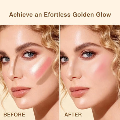 3Pcs Cream Contour Sticks, Shades with Highlighter & Bronzer & Blush, Makeup Kit for Sculpt the Cheeks Long Lasting Dewy & Matte Finish Lightweight Face Contouring Pen LIGHT MEDIUM (SET-A)