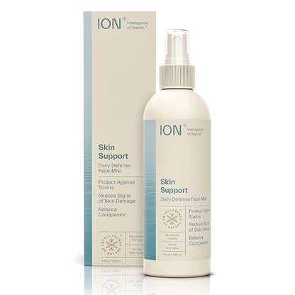 ION* Intelligence of Nature Skin Support Face Mist Hydrating Spray - Refreshing Facial Mist Spray for Daily Use, Vegan Friendly Formula to Refresh Skin for Women & Men - 8 fl oz (Pack of 1)