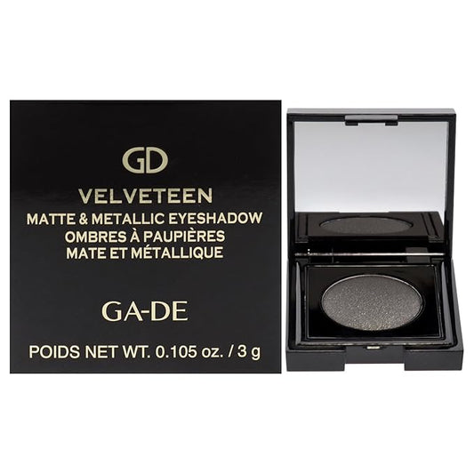 GA-DE Velveteen Metallic Eyeshadow Mono, 150 - Pearl Infused, Shimmer Eye Makeup - Silky-Soft, Densely Pigmented, Seamless Blend- 0.105 oz