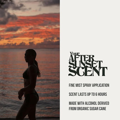 PIRETTE Evening Glass Eau de Parfum Spray for Women, Beach-Inspired, Long Lasting Womens Perfume with Notes of Dark Coconut, Warm Wood, Smoky Vanilla & Sea Salt, Daily Women's Fragrances, 1.7 fl oz