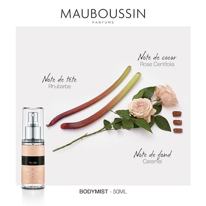 Mauboussin - Pour Elle Body Mist Set 3x50ml (3x1.7 Fl Oz) : Pour Elle, Elixir & Rose