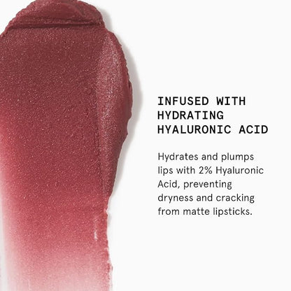Beauty Pie Unlipstick Modern Matte Lip Tint – Unforgettable (Warm Red), Lightweight Hydrating Balm-Tint, Long-Wearing Blur-Matte Finish, 0.11 oz