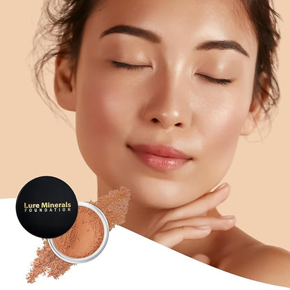 Lure Minerals Bronze warmth All over Face Bronzer (Compare to Bare Minerals) (Warmth) Large 1.oz Jar