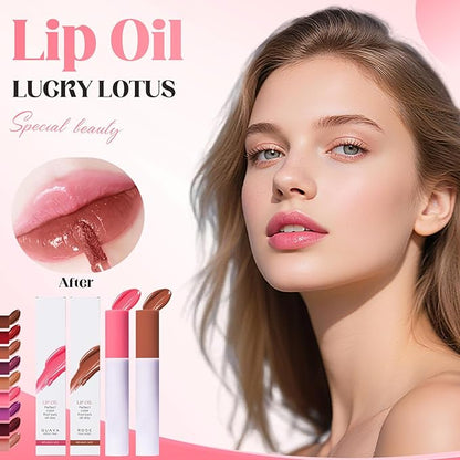 Lips Staining Lip Oil, 2026 New Lip Tint Lips Oil Long-Lasting Moisturizing, Plumping Hydrating Glossy Lip Glosses, Glossy Lip Stain Creamy Texture for Girl and Women (SWEET)