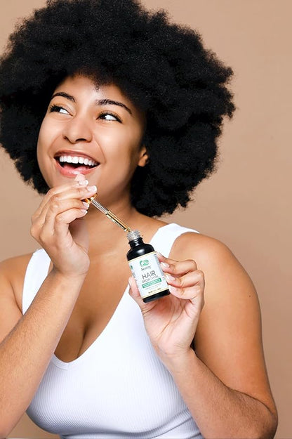 Seddy Rosemary Mint Hair Growth Oil – Caffeine, Rosemary, Castor, Biotin, Peppermint, Argan & Jojoba | Hair Growth Oil & Scalp Treatment for Thicker, Fuller, Healthier Hair -3.4 Fl. Oz