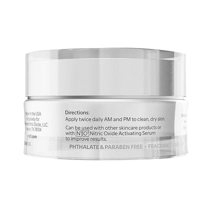 N1O1 Age-Defiance Eye Cream - Day & Night Moisturizer with Nitric Oxide, Hyaluronic Acid, Complex Peptides, Ceramides - Hydrating Eye Cream for Dark Circles, Wrinkles, Fine Lines, Puffiness - 0.5 oz.