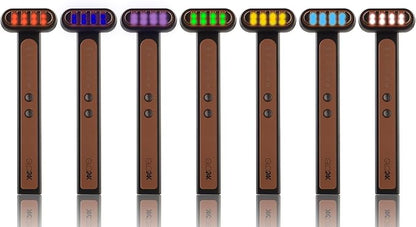 GLO24K 7 Color LED Super Wand plus Hydra Gel for Radiant, Glowing Skin on the Face, Neck, and Around the Eyes