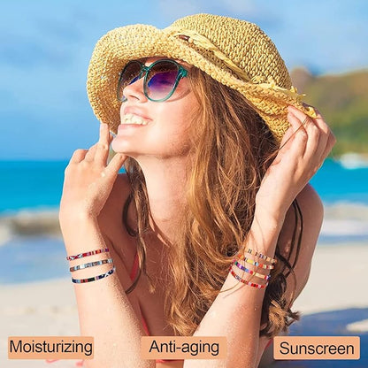 4 in 1 foundation Liquid- Hydrating Medium full coverage concealer -SPF 50+ -Longwearing & Waterproof-korean makeup (Medium Spectrum -Gold Lid- for people with fair skin)