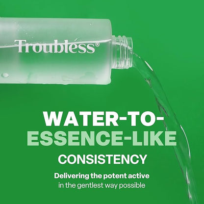 Troubless Mild Clear Toner Essence - Tea Tree Facial Toner for All Skin Types | Hydrating Skin Toner, Daily Skin Care (6.76 fl oz)