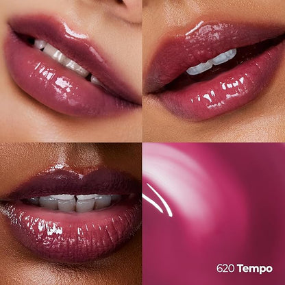 Laka Maxi Glayer Tint 3.8g/0.13oz., Glass Layer of Gloss, Ultra Glow & Vivid Layerable Pigments, High Shine Lip Oil, K-Beauty (#620 Tempo)