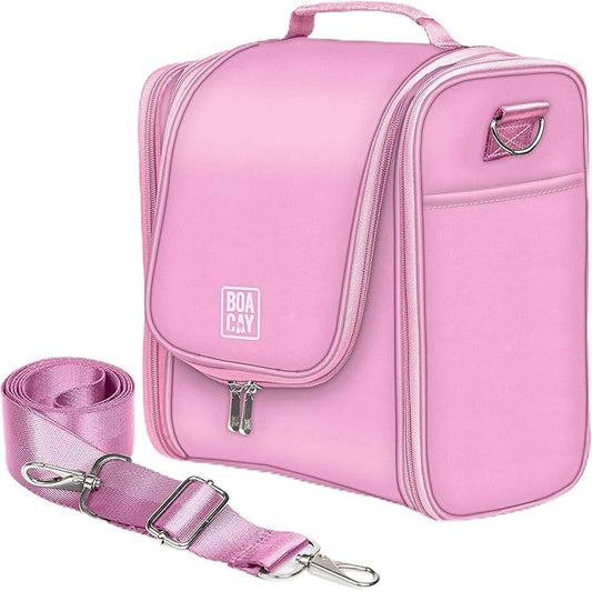 BOACAY Extra Large Hanging Travel Toiletry Bag for Women and Men, Makeup Bag, Bathroom & Shower Organizer Kit for Accessories, Cosmetics, Essentials