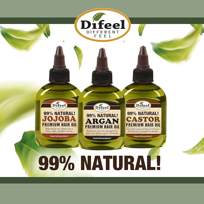 Difeel Premium Natural Hair Oil - Vitamin E Oil 7.1 ounce