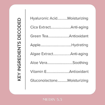MEDIX 3% Concentrated Hyaluronic Acid Hydrating Gel Body Booster Dry Skin Moisturizer, Anti Aging Skin Care Booster For Restoring Skin Barrier, Wrinkles, Age Spots, & Fine Lines, 1.7 Fl Oz