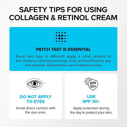 SimplyVital Anti-Aging Collagen Retinol Cream for Face, Neck & Décolleté with Hyaluronic Acid - Made in USA, Daily Collagen, Retinol & Hyaluronic Acid Cream, 2-Pack