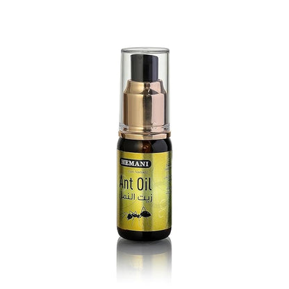 Hemani Ant Oil 30ml - Natural Hair Inhibitor & Hair Growth Reducer for Women & Men, Hair Removal Oil for Post-Hair Removal Care, Smooth Skin Solution, External Use Only
