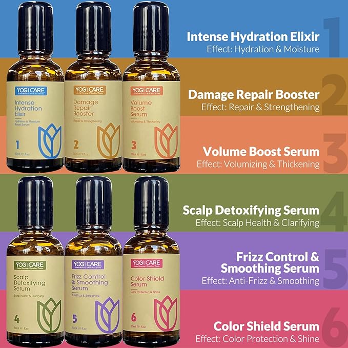 Aroma Therapy Pre-Wash Hair Oil Serum 30ml / 1 Fl.oz (Repair & Strengthening)
