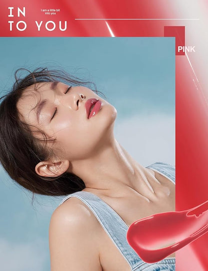 INTO YOU Lip Stain Long Lasting, Lip Gloss, Lip Tint, Lip Plumper Gloss, Glitter Lip Gloss, Liquid Lipstick, Vivid Color, Smudge-Proof, Lightweight, Naturally Moisturizing, Lip Oil For Dry Lips (CC05)