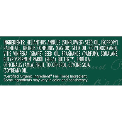 Shea Moisture Bonding Oil Amla Oil To Protect, Strengthen And Smooth Hair With Amla Oil And Fair-Trade Shea Butter With 5X Strength And 24-Hour Frizz & Humidity Control 3.3 Fl Oz