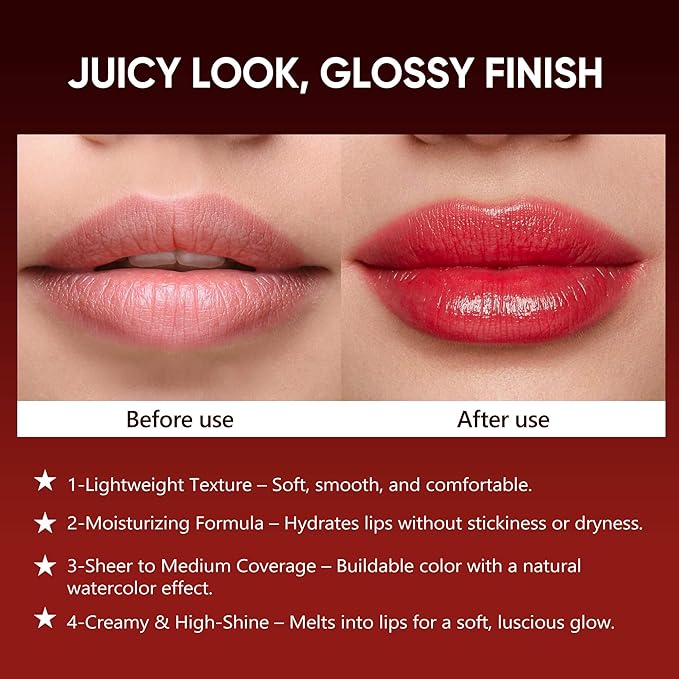 Moisture Soft Pink Lipstick – Hydrating Lip Balm for Dry, Cracked Lips, Weightless Creamy Lip Color with Vitamin E, Hydrasmooth, Glossy Juicy Finish, Long Lasting for Women (Pastel)