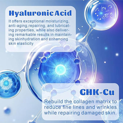 Copper Peptide Face Cream Anti-Aging and Firms Skin GHK-Cu Peptide locks in moisture and repairs skin imperfections 50g