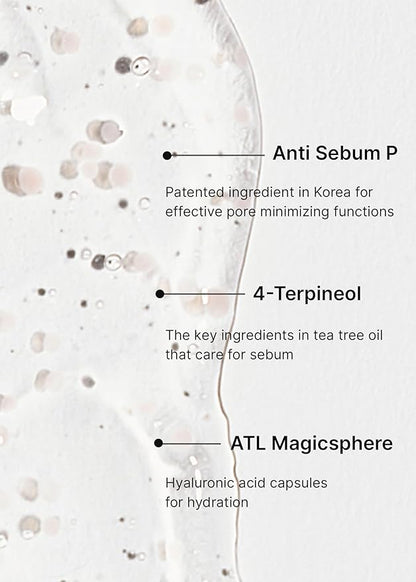 celimax Oil Control Capsule Essence | with Tea Tree Extract, For Sebum Reducing Serum, Mattifying, Hydrating, Moisturizing Mild Formula for Sensitive, 30ml