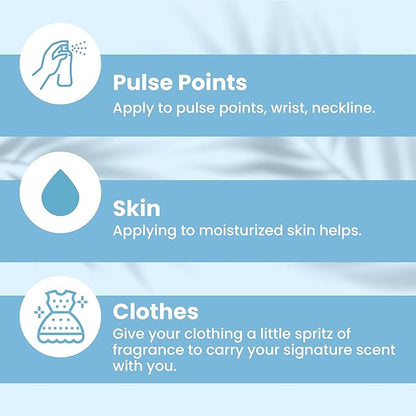 So…? Bali Breeze Body Mist - Perfume for Women with Tropical Aroma - Body Spray for Women with Coconut, Almond and Vanilla Notes - 6.9 oz