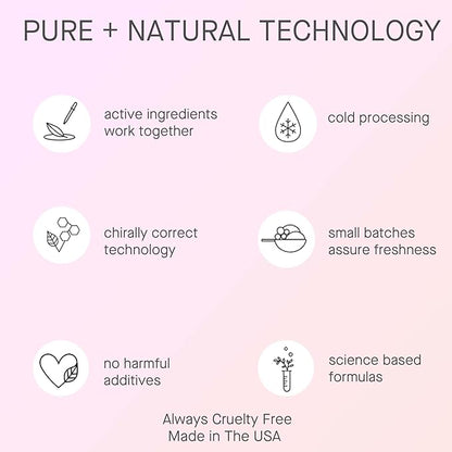 ARCONA Triad Pads - Cold Processed Cranberry and Rice Toner, Brightening Toner Pads for Face, 45 Facial Toner Pads. Made in The USA.