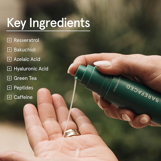 Barefaced Skin Renewal Trio - Toning Pads, Overachiever & RetinAL - Improve Skin Texture, Strengthen Skin Barrier, & Boost Retinoid Results