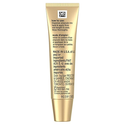 Pantene Shampoo & Conditioner Set, Daily Moisture Renewal - Pro-V Nutrients for Dry, Color-Treated, Straight to Curly Hair, 72-Hour Hydration & Softness, 52.8 Oz Total + Miracle Rescue Shot (0.5 Oz)