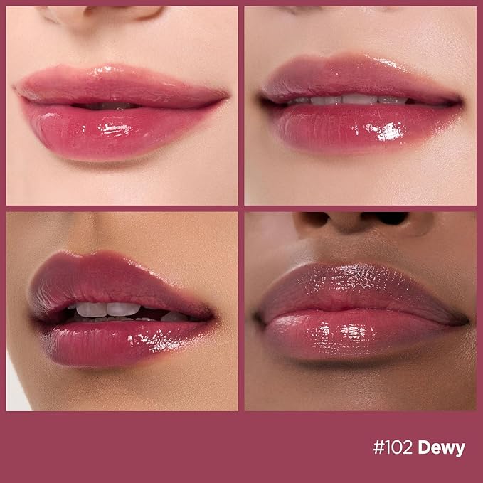 Laka Fruity Glam Lip Tint Mini Duo #102 Dewy, #120 Caffeine Rose