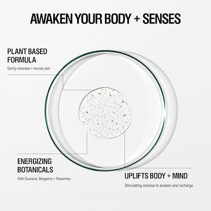 Grown Alchemist Energize Body Cleanser Bundle: Chamomile, Bergamot & Rose Bodywash/Soap (300mL + 1L Refill)