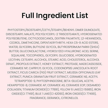 CNP Propolis Jelly Tinted Lipcerin™ - 03 Caramel Pudding, Hydrating Lip Balm & Gloss with Manuka Honey + Hyaluronic Acid, Korean Skincare, 0.3 fl.oz.