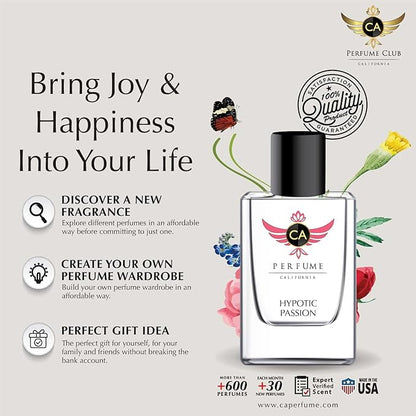 CA Perfume Impression of Athalia For Women Replica Version Fragrance Dupes Concentrated Long Lasting Eau de Parfum Spray Refillable Atomizer Bottle 1.7 Fl Oz/50ml-X1