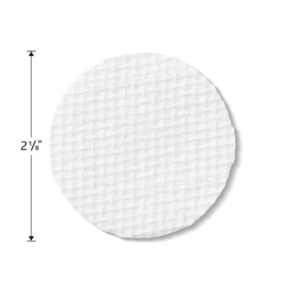 Simply Soft Hypoallergenic Exfoliating Dual Textured Cotton Rounds Pads, 80 Count (Pack of 6)