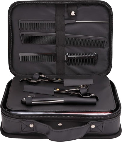 Hair Cutting Kit, 22 Pcs Professional Barber/Hair Salon Tool Set, Barber Bag Includes Hairdressing Scissors Shears, Barber Cape, Combs... Complete Hair Cutting Kit for Barber, Salon, Home Use