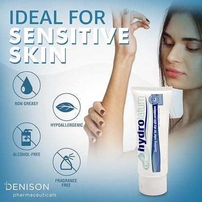 Moisturizing Body Cream - Hydrating Lotion for Sensitive & Extra Dry, Nourishing Skin Protection for Men & Women, 2-Pack (2oz)