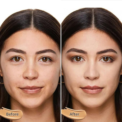 OETUIOW Mushroom Head Air Cushion CC Cream - BB Cream Face Makeup Foundation for Mature Skin Moisturizing Concealer Brighten Long-Lasting, Even Skin Tone for All Skin Types, Natural Color