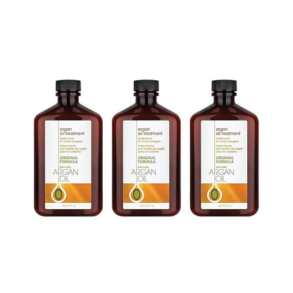 One 'N Only Argan Oil Hair Treatment - Lightweight & Hydrating Hair Oil for Natural, Wigs & Extensions - Shine Enhancing, Heat Protectant & Frizz Control (8 oz, 3pk)