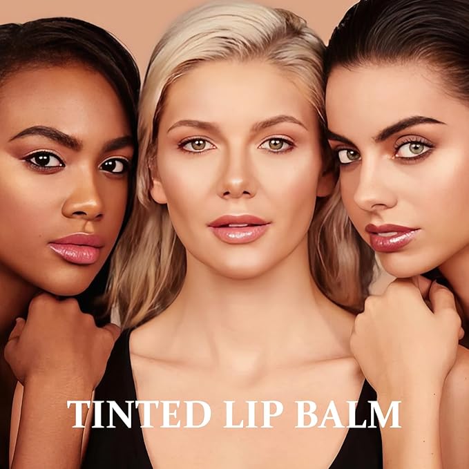 Lip Gloss, Lipstick 3 Step Makeup in 1 Swipe, Multi Use Lip Gloss, Cream Blush Eyeshadow base, Lip Stain Waterproof & Transfer Proof, Hydrating Wear & Vegan #Coral