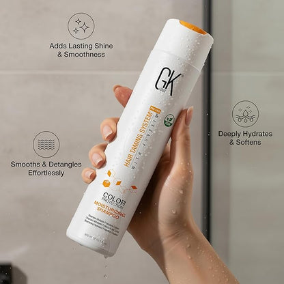 GK HAIR shampoo and conditioner set - Sulfate Free shampoo and Conditioner For Volumizing, Hydrating & Color Treated Hair-Made with Aloe vera, Parki Butter- Free of Parabens & Phthalates (10.1 Fl Oz)